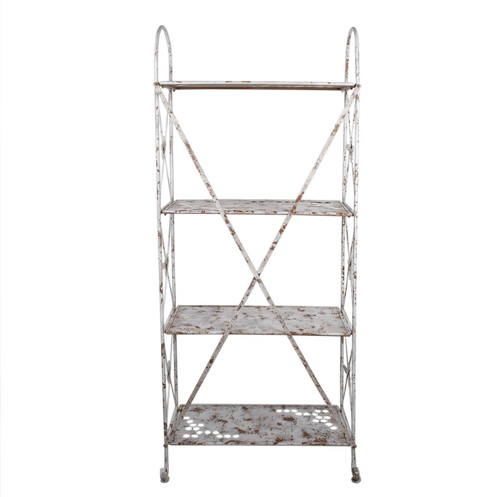 Wandrek Wit Bruin, IJzer 76x47x177 cm
