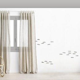 Akvarel sardin wallsticker