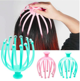 Sans citrons Handy Claws Massage de la tête Spin - Rose