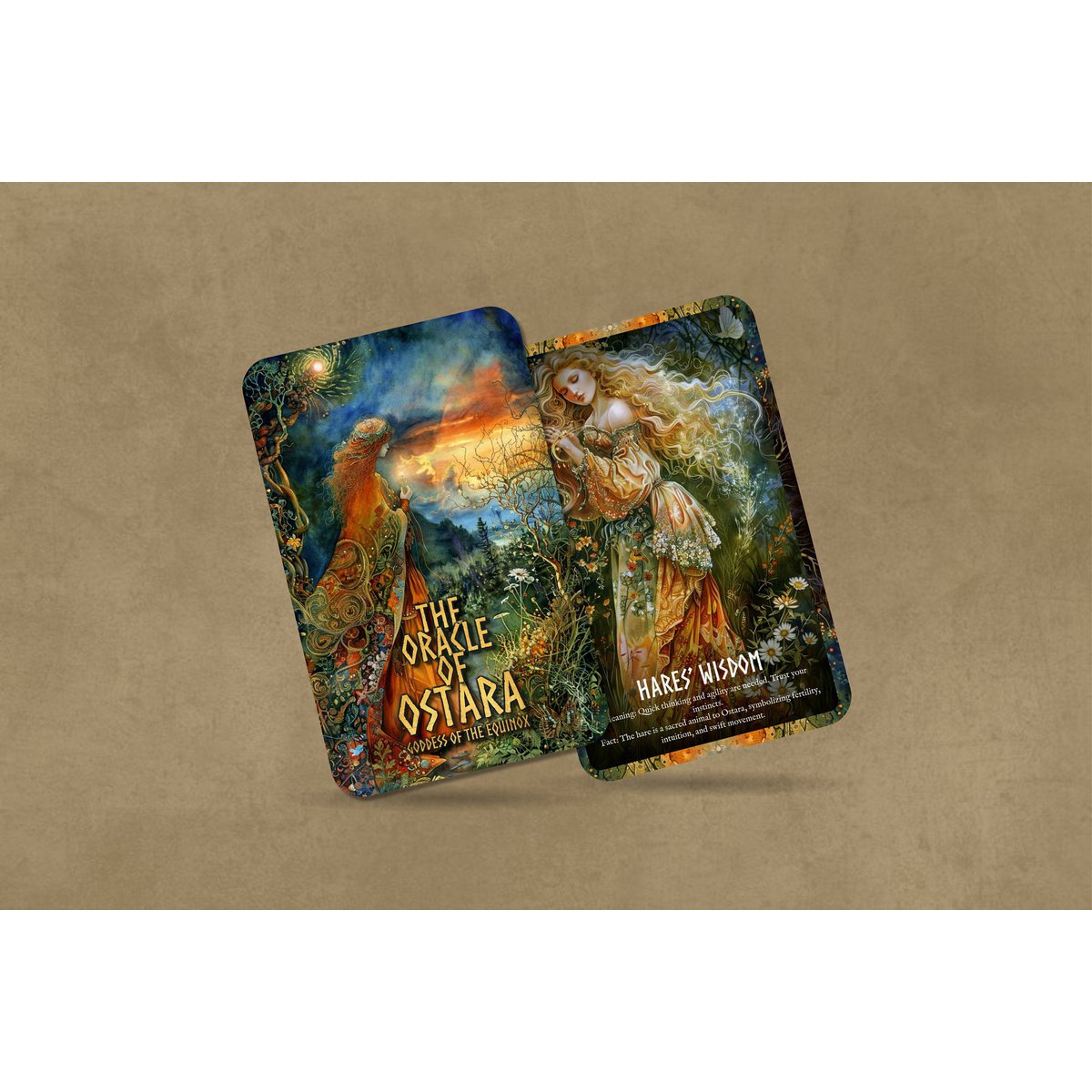 The Oracle of Ostara - Goddesses of the Equinox - Oracle cards