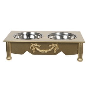 Dieren voerbak 41x22x12 cm / 2x500 ml