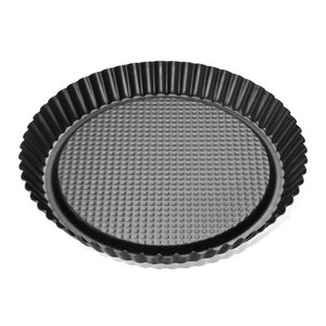 Upside-down tart mold 30 cm Zenker Black Metallic