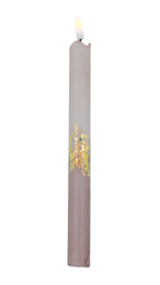 Candela LED Northern Lights Sabbia dorata
