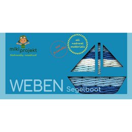 Craft kit sailboat weaving