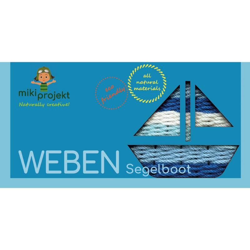 Craft kit sailboat weaving