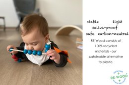Geometryczne układanie płytek Pattern Blocks (250 sztuk) | Symetria mandali RE-Wood®