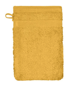 100% Cotton Washcloth Set Yellow
