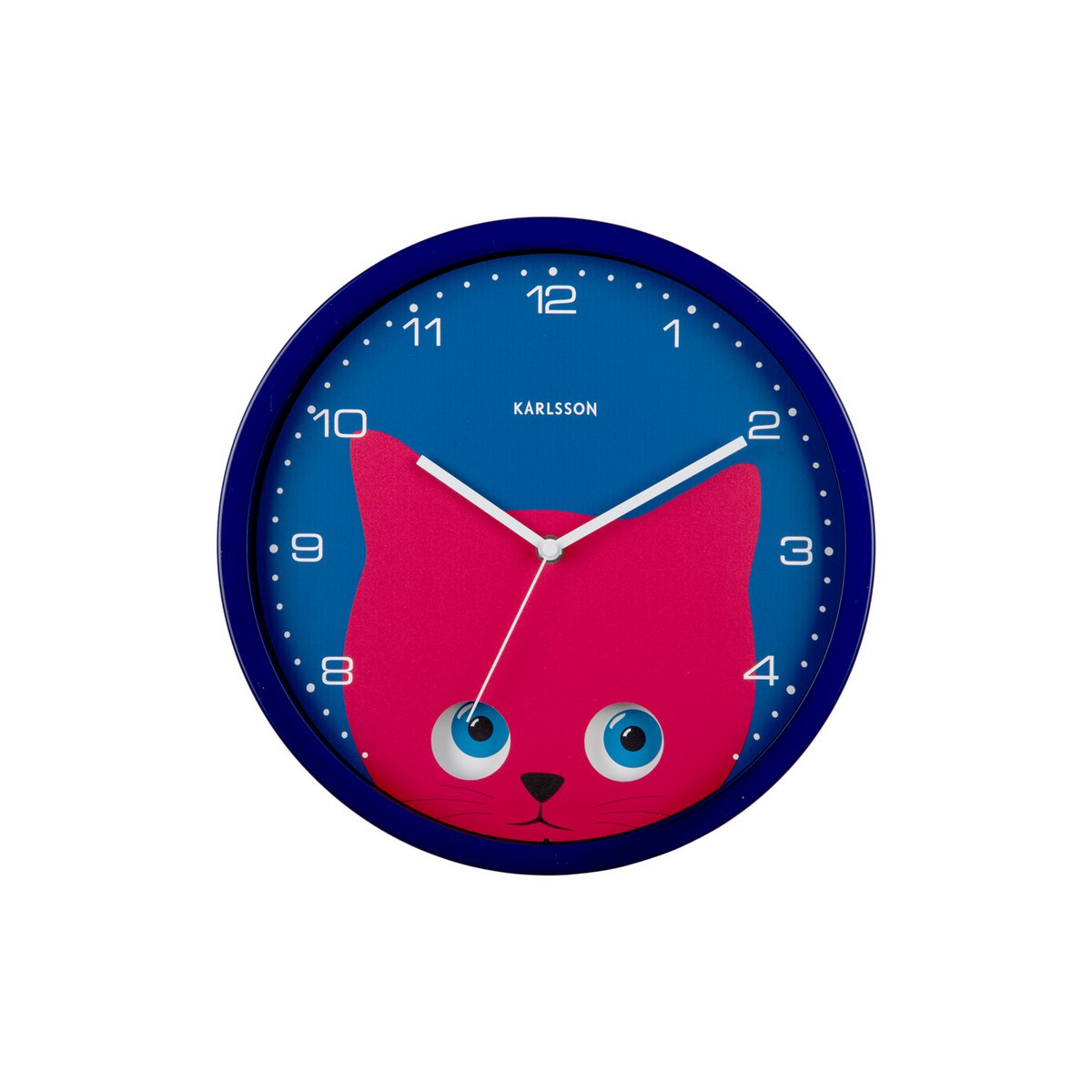 Wall Clock Peekaboo Cat Online Wholesale | Orderchamp