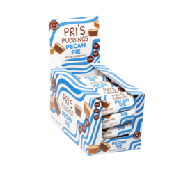 Pecan pie snack bars in 16-pack, featuring a sweet and nutty flavor with a soft, chewy texture.