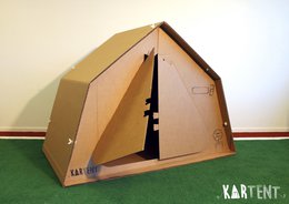 Kartonnen Tent voor kinderen - de KarTent Junior