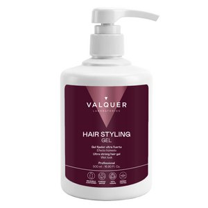 Ultra Strong Fixative Hair Gel - Maximum Control and Wet Effect - 500 ml
