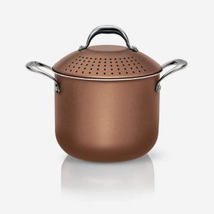 Magnifiqa Diamond Pro-PastaSì 5 lt. Familie 20cm. 2 roestvrijstalen handgreep