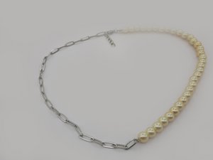 %2367 Pearl link necklace