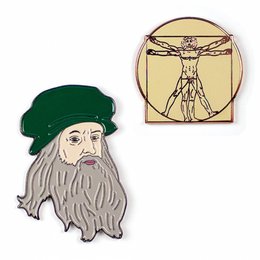 Pins UPG - Léonard et Vitruvian