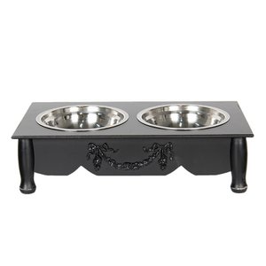 Dieren voerbak 41x22x12 cm / 2x500 ml