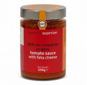 YIAM Tomato sauce with feta cheese and peppers, 350g
