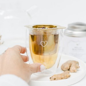 Thermoglas "Herz" 350 ml 2er Set