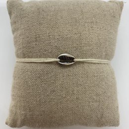 Lille Silver Shell armbånd