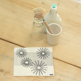 Svampedug furbi: 4 stjerner og 1 rektangel
