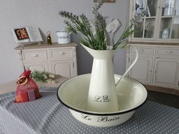 Emaljekande 26 cm