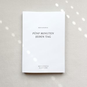 5 minutes every day - my journal for gratitude motivation Self -love success - 140 pages daily & gratitude journal Softcover A5 (PU = 5 pc.)