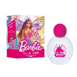 Barbie Eau de Toilette 30ml - A floral, fruity fragrance with notes of peach, jasmine, and vanilla. Suitable for young girls.