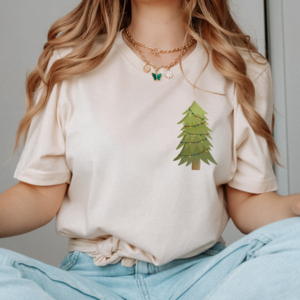 T Shirt Christmas Tree ORGANIC COTTON - Christmas Tree