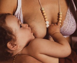 Nursing & carrying necklace | "Reborn"