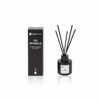 Reed Diffuser - Glass/ Fibre - 30 ml - Go Sparkle - 4 x 17 cm