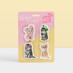 Studio Pets 2D Shaped erasers Kittens