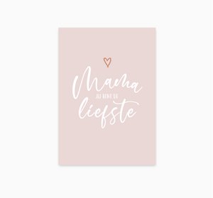 A6 Postkarte || Liebe Mama