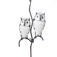 Zimba-Arts METALEN WIT PAAR UILEN OP STOK