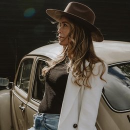 Tlaquepaque · Brown fedora felt hat