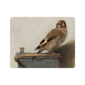 Mouse pad, Goldfinch, Carel Fabritius