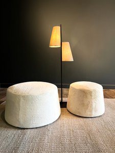 POUF SM LAPIT KUNSTWOLLE