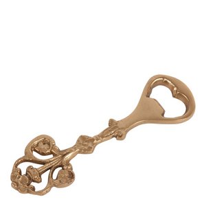 Flessenopener koper 12 cm