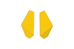 Earrings Folded Slim