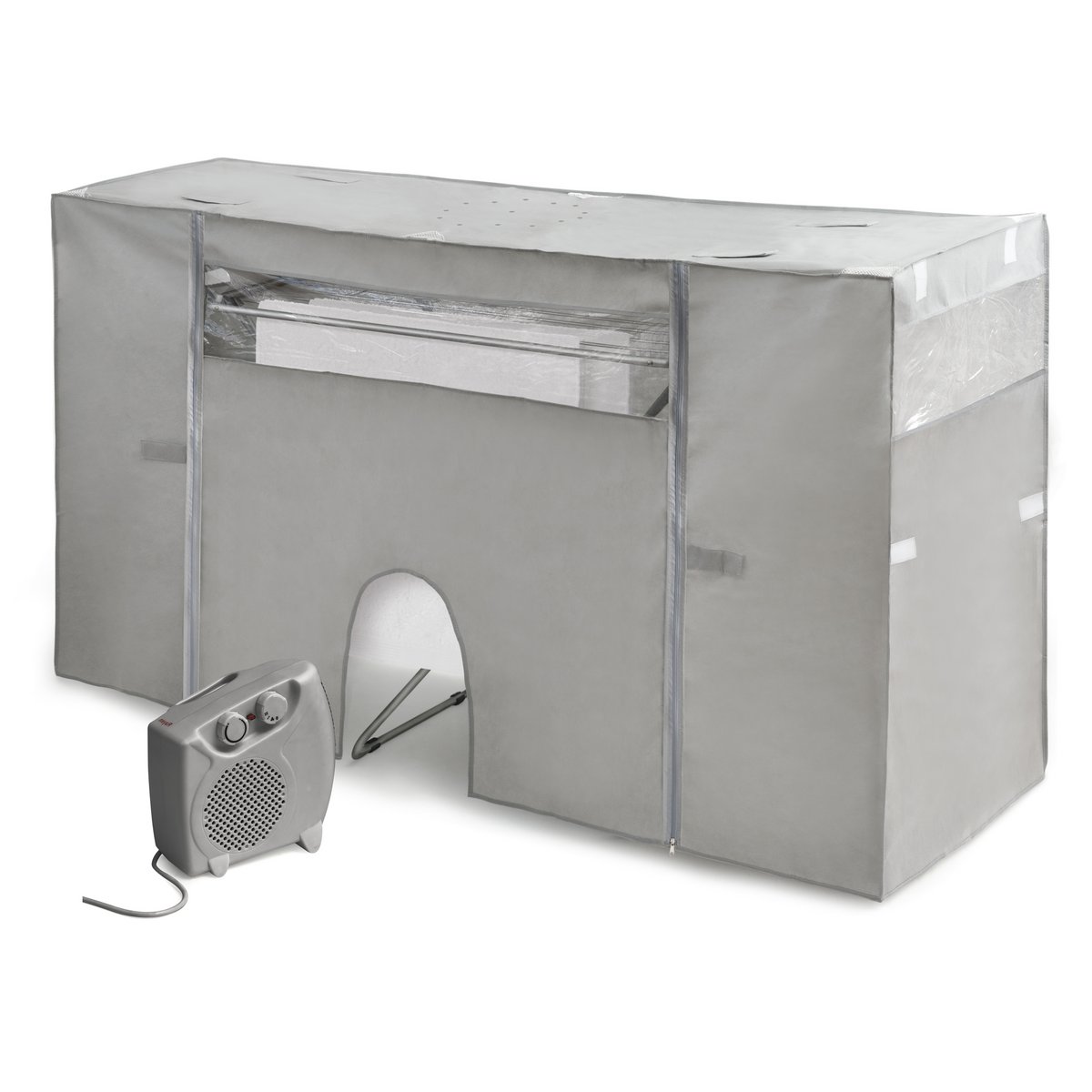 Copertura Impermeabile Per Stendibiancheria Rotante - Tessuto Oxford 420D 160x25 Cm Con Cerniera