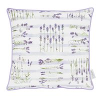 7304 cushion white / lilac / lavender / green - 39X39
