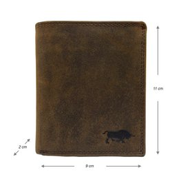 Pung Mænd - Pung Mænd - Arrigo Pung - Billfold model i 3 farver Buffalo Læder