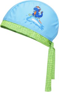 Uv Protection Headscarf Dino - blue/green