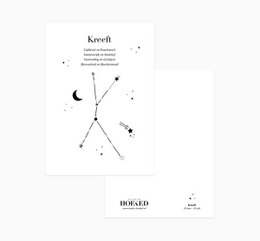 Cartolina | Segno zodiacale | Aragosta