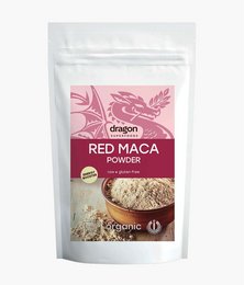 Red maca powder, organic, 100g, superfood