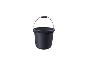 Curver Bucket 10L steel handle anthracite