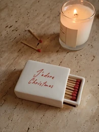 Ceramic Matchbox – J'adore Christmas