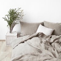 Natural Linen Duvet Cover Set