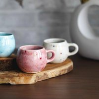 Rainbow Coffee Cup – Handcrafted Ceramic Made in Portugal