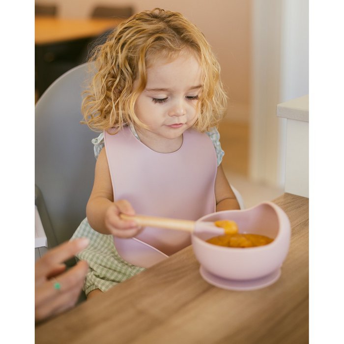 Bol Bébé Avec Ventouse Et Paille - Set En Silicone Et PP - Anti-déversement, Facile à Nettoyer - Pour Bébé Et Tout-petit