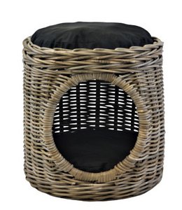 Cat home rond gat met dubbel kussen