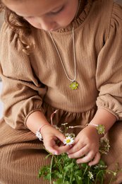 Armband Bloem Wit